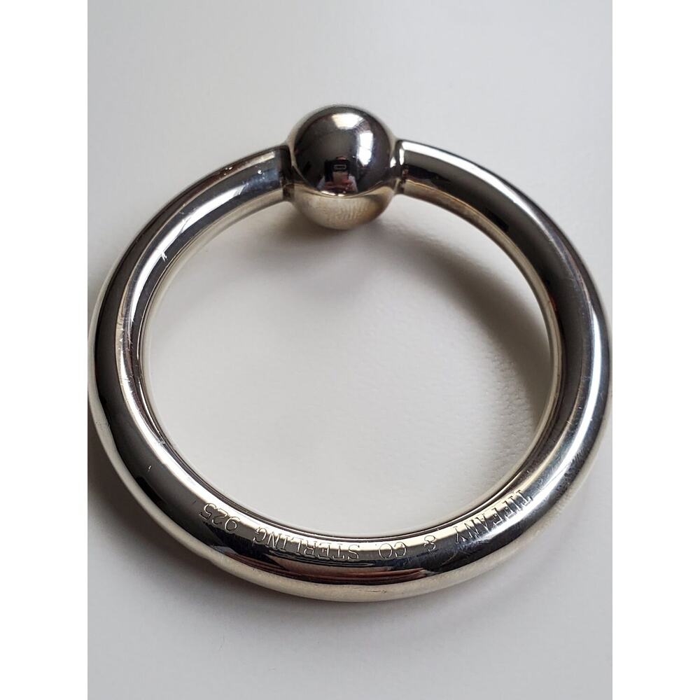 Tiffany & Co. Sterling Silver 925 Baby Charm Rattle Sound Super Rare